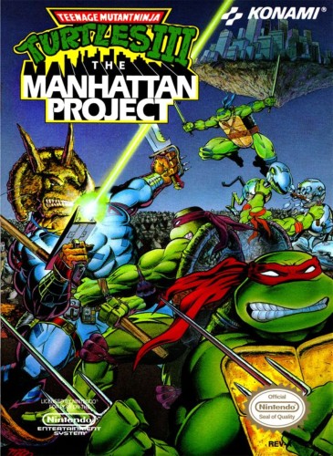 Teenage Mutant Ninja Turtles III: Retro NES Game by Konami